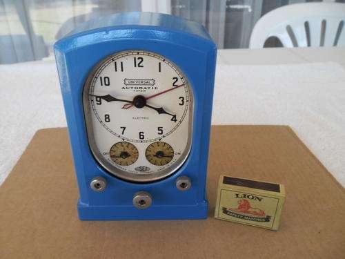 stunning old automatic universal timer electric clock to be restored