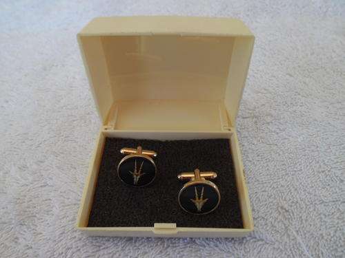 vintage elands rand gold mine co. cufflinks