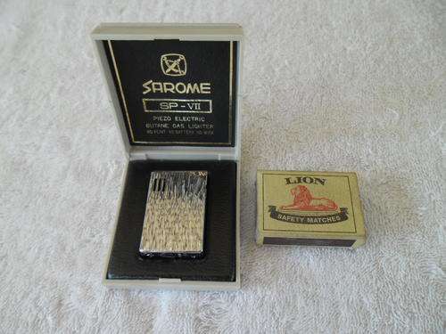 vintage sarome gas lighter