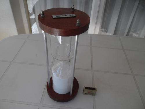 large hourglass