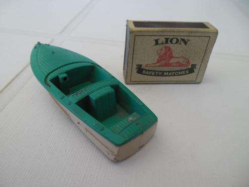 dinky toy healey sports boat