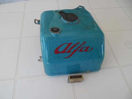 stunning Alfa water holder/bottle for man cave decor