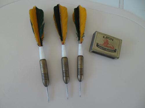 vintage Jim pike brass darts