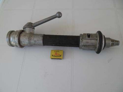 large rare original fire hose nozzle size 445mm long