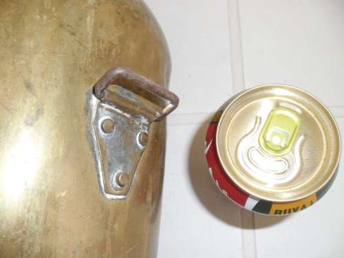 Very rare brass & metal multispray grand central airport can size 520mm high see is what you get