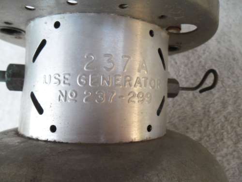 Old Coleman no. 237-299 lantern made in Canada no shade postage is R80