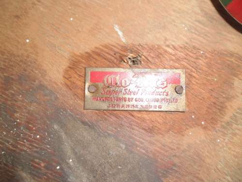 Very rare art deco Designers Chromed/wood/glass top table size is 530mm high collection only