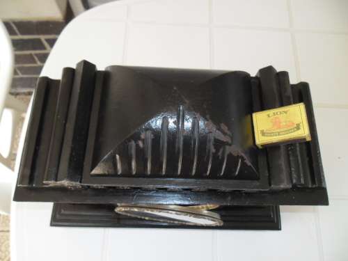 Very rare large cast iron mantel clock housing only weighs 14kg size is 400mm wide postage is R360