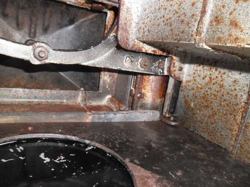 Very rare large cast iron mantel clock housing only weighs 14kg size is 400mm wide postage is R360