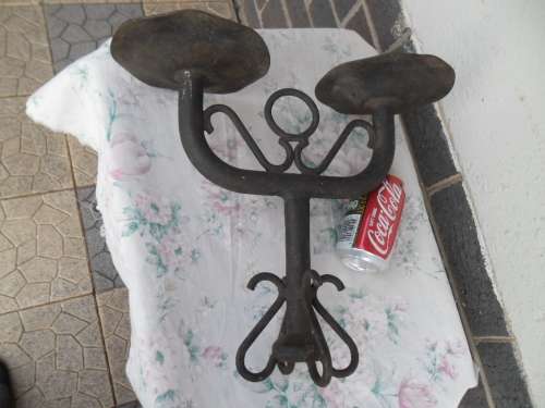 Vintage metal candle holder ordinary postage is R85