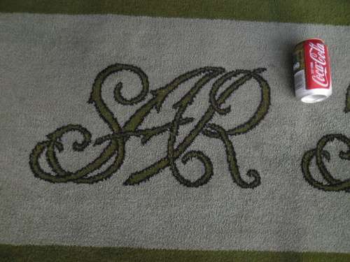 Original rare old SAR  SAS rug/carpet size is 1540mm x 650mm see conditition