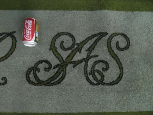 Original rare old SAR  SAS rug/carpet size is 1540mm x 650mm see conditition