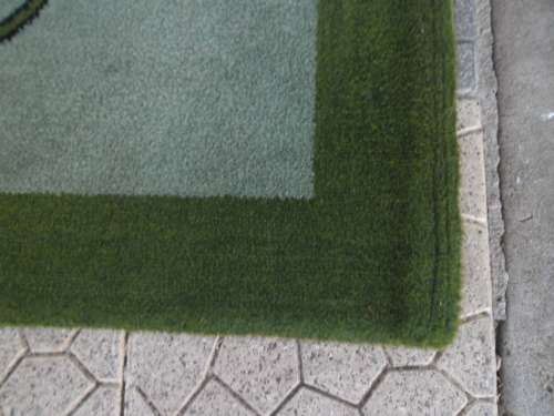 Original rare old SAR  SAS rug/carpet size is 1540mm x 650mm see conditition