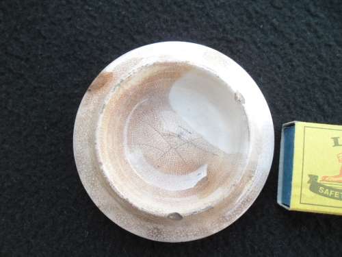 A Vinolia Shaving soap pot and lid see condition with cracks postnet postage R120