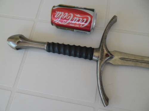 Stunning decorated heavy 1090mm long metal blade sword collection only by buyer