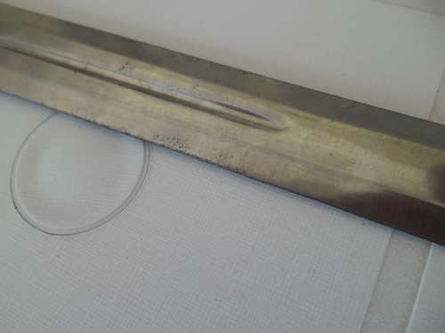 Stunning decorated heavy 1090mm long metal blade sword collection only by buyer