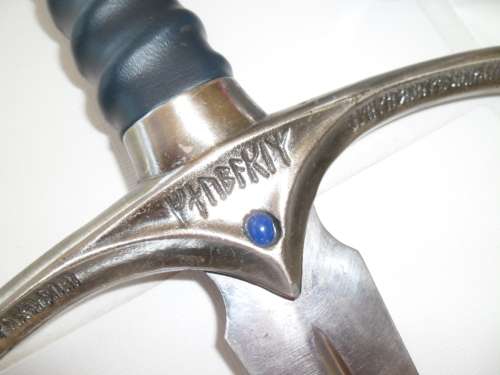 Stunning decorated heavy 1090mm long metal blade sword collection only by buyer