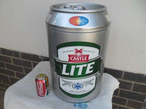 Large Castle Lite cooler can working size is 450mm high SAPO Postge is R140.00