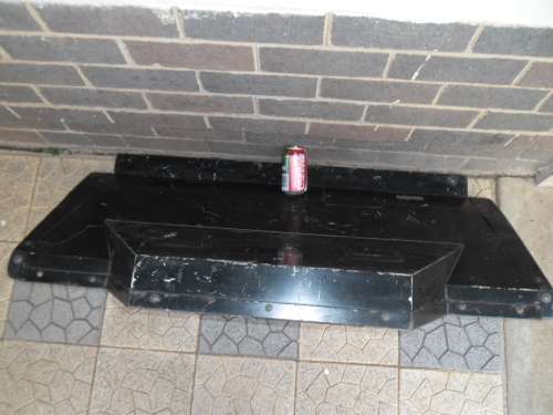 Large Star Wars plastic & metal sign off a arcade machine 1070mm wide weighs 18kg collection only