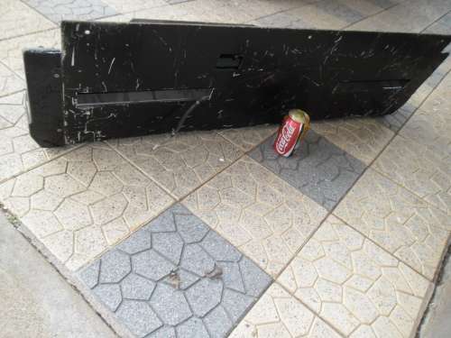 Large Star Wars plastic & metal sign off a arcade machine 1070mm wide weighs 18kg collection only