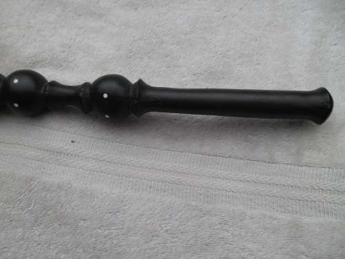 Very rare 940mm long wood highly detail walking stick