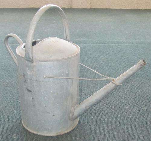 Galvinised Watering Can  3 Gallon