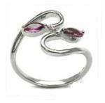 Gorgeous Rhodolite Marquise Ring