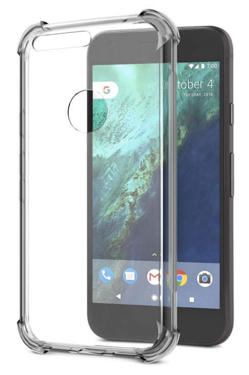 GOOGLE PIXEL SLIM TPU CASE CRYSTAL CLEAR 2PK SPARIN | INSTOCK