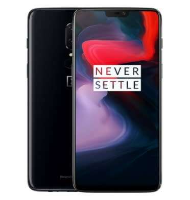 ONEPLUS 6 128GB/8GB DUAL SIM MIRROR BLACK | INSTOCK