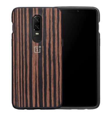 ONEPLUS 6 BUMPER CASE EBONY WOOD | INSTOCK