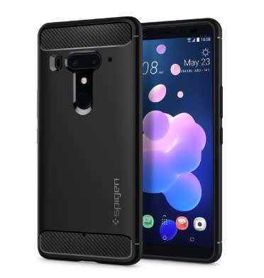 HTC U12+ PREMIUM RUGGED CASE BLACK SPIGEN | INSTOCK