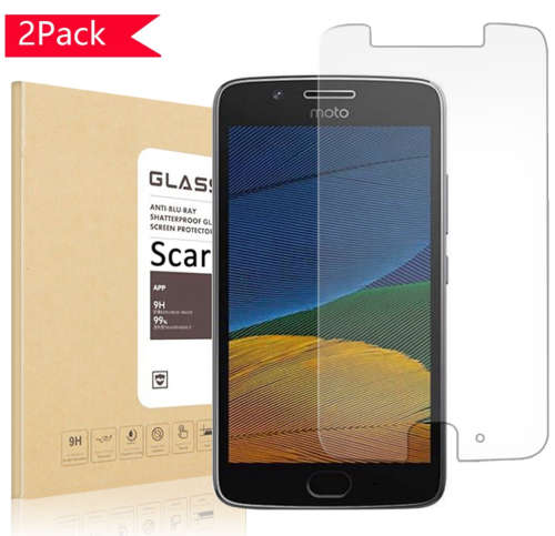 MOTO G 5TH GEN PREMIUM TEMPERED GLASS SCREEN PROTECTOR 9H 2PK | INSTOCK