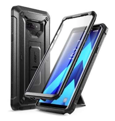 SAMSUNG GALAXY NOTE 9 FULL BODY RUGGED PROTECTIVE CASE w/SCREEN PROTECTOR BLACK SUPCASE | INSTOCK