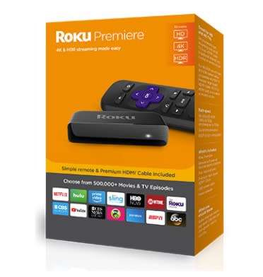 ROKU PREMIERE 4K/HD STREAMING MEDIA PLAYER 3920R (2018) | INSTOCK