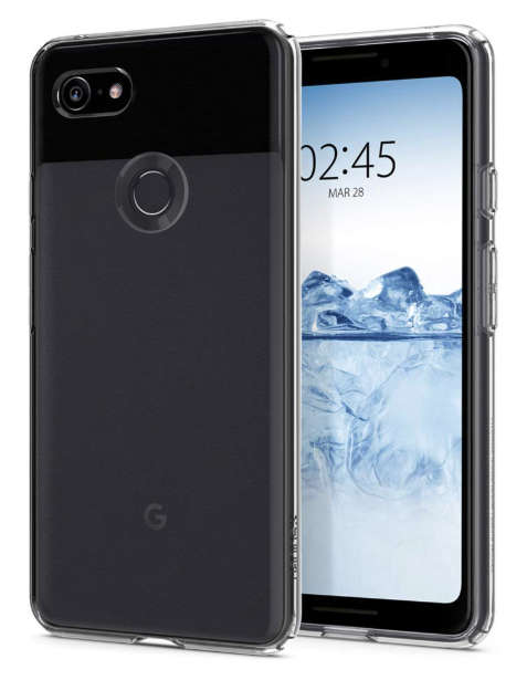GOOGLE PIXEL 3 PREMIUM SLIM LIQUID CRYSTAL CASE CLEAR SPIGEN | INSTOCK