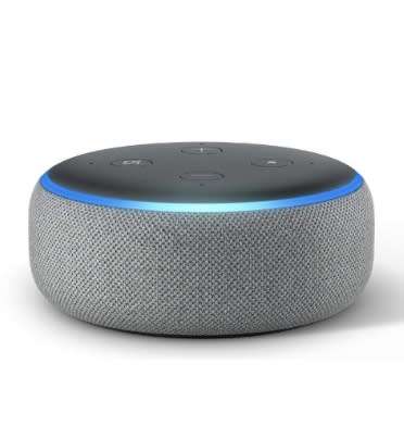 AMAZON ECHO DOT (2018) HEATHER GRAY | INSTOCK