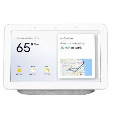 GOOGLE HOME HUB CHALK | INSTOCK