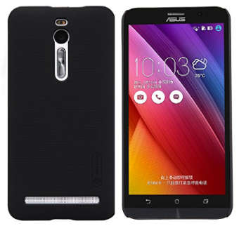 ASUS ZENFONE 2 PREMIUM ULTRA SLIM FIT CASE BLACK & SCREEN PROTECTOR NILKIN | INSTOCK