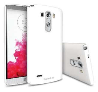 LG G3 ULTRA SLIM PREMIUM CASE & SCREEN PROTECTOR WHITE RINGKE | INSTOCK