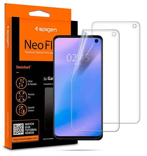 SAMSUNG GALAXY S10E PREMIUM NEO-FLEX SCREEN PROTECTOR 2PK SPIGEN | INSTOCK