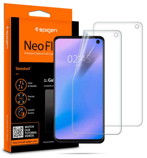 SAMSUNG GALAXY S10 PREMIUM NEO-FLEX SCREEN PROTECTOR 2PK SPIGEN | INSTOCK