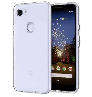 GOOGLE PIXEL 3A XL PREMIUM SLIM LIQUID CRYSTAL CASE CLEAR SPIGEN | INSTOCK