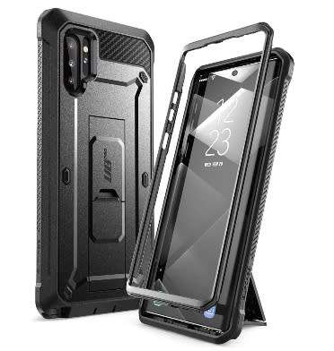 SAMSUNG GALAXY NOTE 10+ FULL BODY RUGGED PROTECTIVE CASE BLACK SUPCASE | INSTOCK