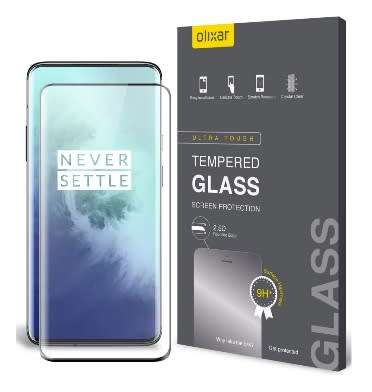 ONEPLUS 7T PRO PREMIUM TEMPERED GLASS SCREEN PROTECTOR OLIXER | INSTOCK
