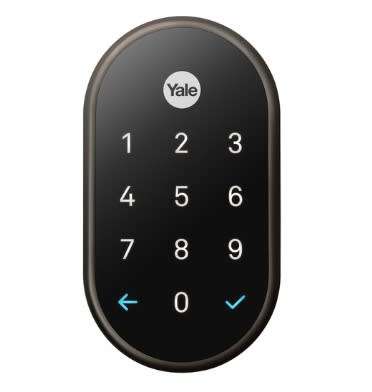 GOOGLE NEST x YALE LOCK BLACK/BRONZE | INSTOCK