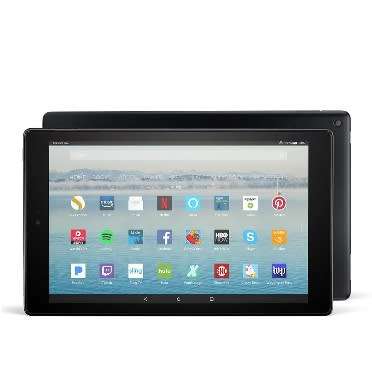 AMAZON FIRE HD 10" TABLET 32GB WI-FI BLACK WITH HANDSFREE ALEXA (2019) NEW/OPEN BOX | INSTOCK