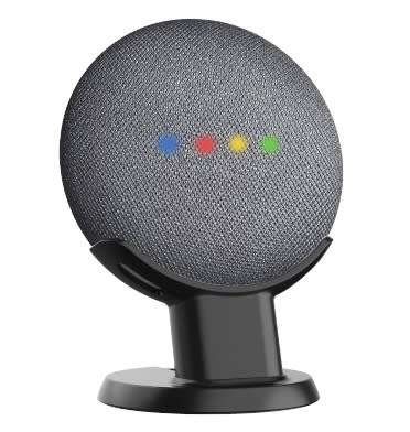 GOOGLE HOME/NEST MINI PEDESTAL MOUNT STAND BLACK | INSTOCK