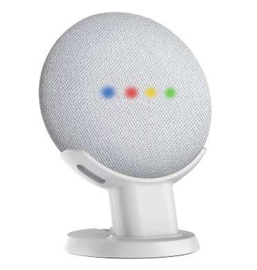 GOOGLE HOME/NEST MINI PEDESTAL MOUNT STAND WHITE | INSTOCK
