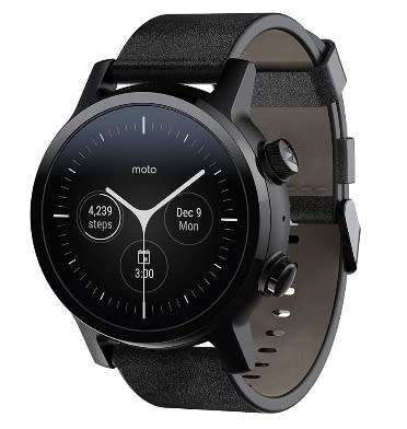 MOTO 360 GEN 3 SMARTWATCH (2020) PHANTOM BLACK | INSTOCK