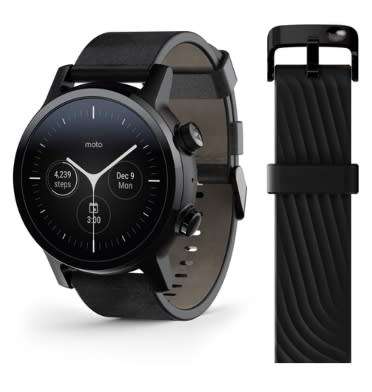 MOTO 360 GEN 3 SMARTWATCH (2020) PHANTOM BLACK | INSTOCK